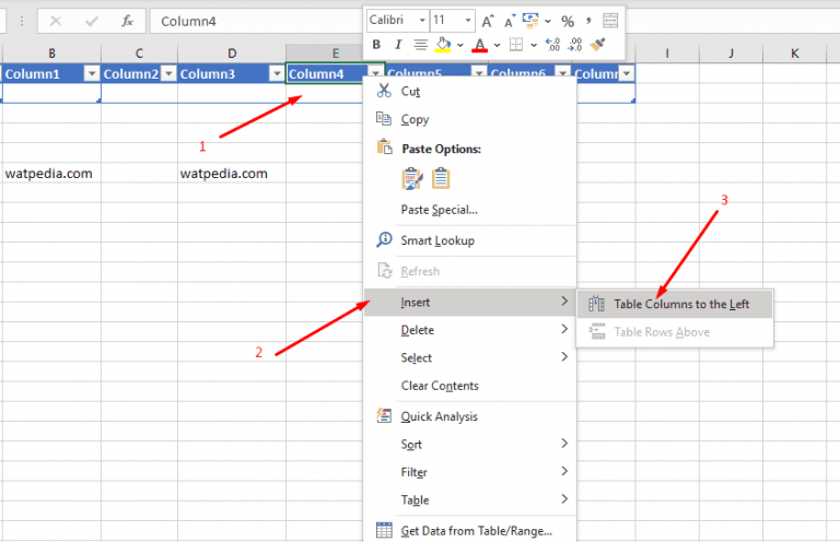 Cara Menambahkan Kolom Di Excel Dengan Mudah