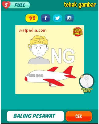 Tebak Gambar Level 7 Nomor 1 Sampai 20 Versi Terbaru