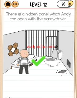 Brain Test 2 Prison Escape Level 2 Andy must find a way to protect