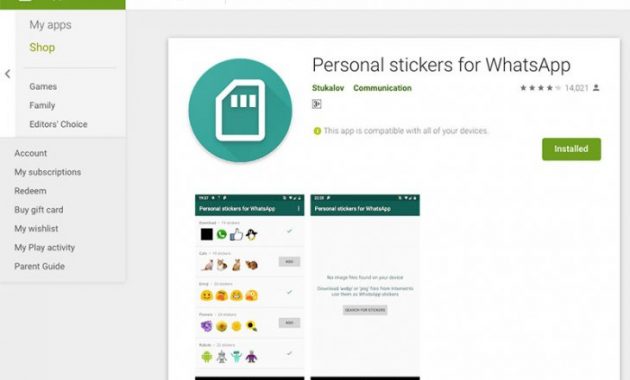 Cara Membuat Stiker  Wajah  Sendiri di WhatsApp watpedia com