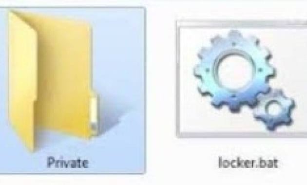 Cara Mengunci Folder Di Laptop