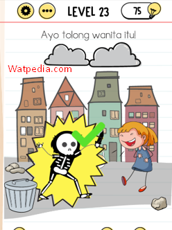 Ayo tolong wanita itu!