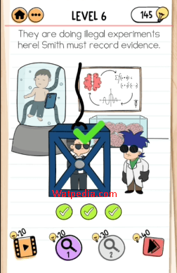 Brain Test 2 Smith and Joe Vs Professor Bigbrain Level 6 They are doing illegal experiments here! Smith must record evidence