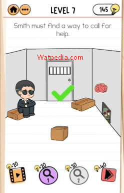 Brain Test 2 Smith and Joe Vs Professor Bigbrain Level 7 Smith must find a way to call for help