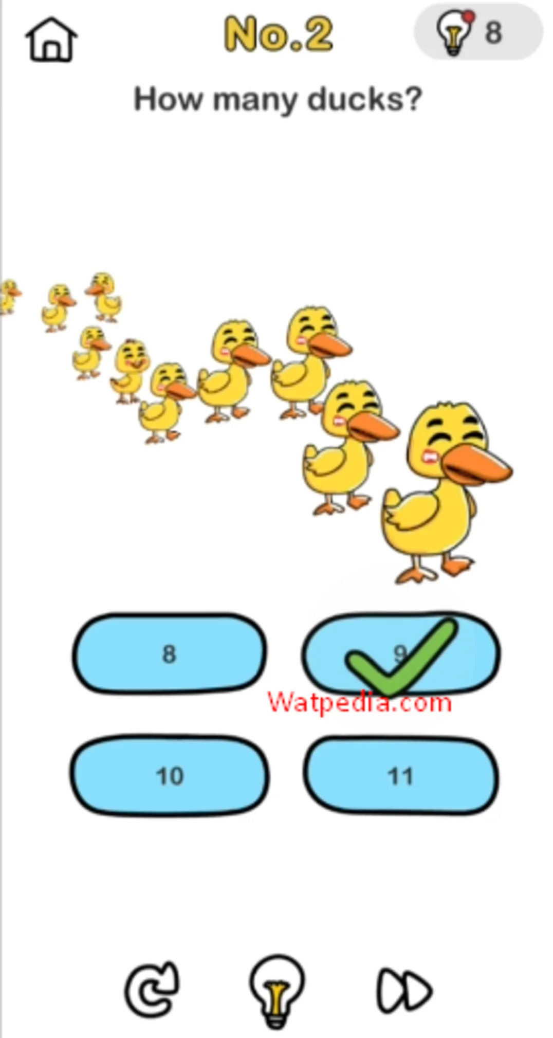 BRAIN OUT Level 2 HOW MANY DUCKS