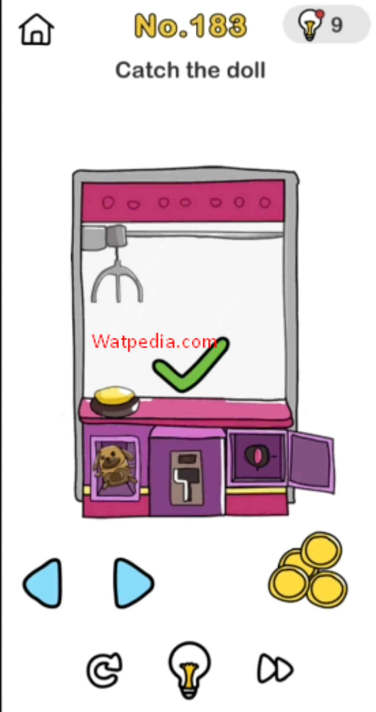 BRAIN OUT Level 183 CATCH THE DOLL